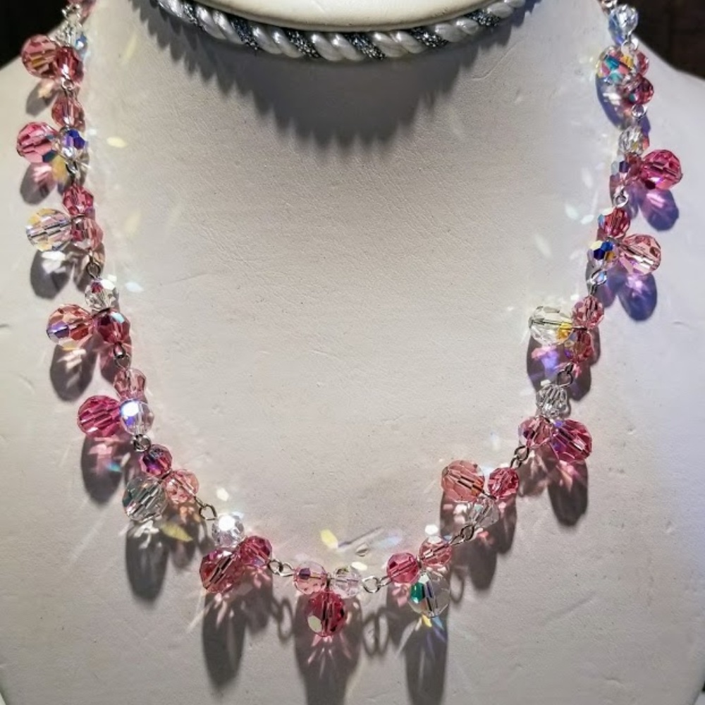 **SOLD** Genuine Strass Crystal Beaded Necklace